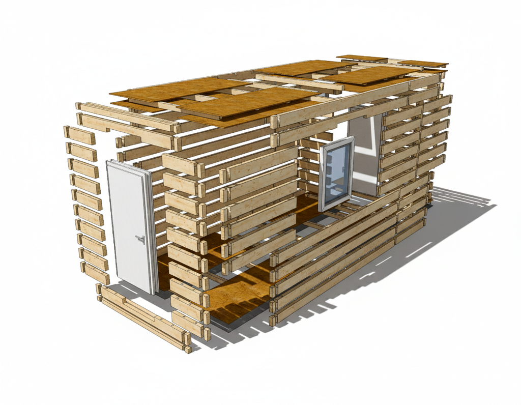 DIY Office Container 6m x 2.5m